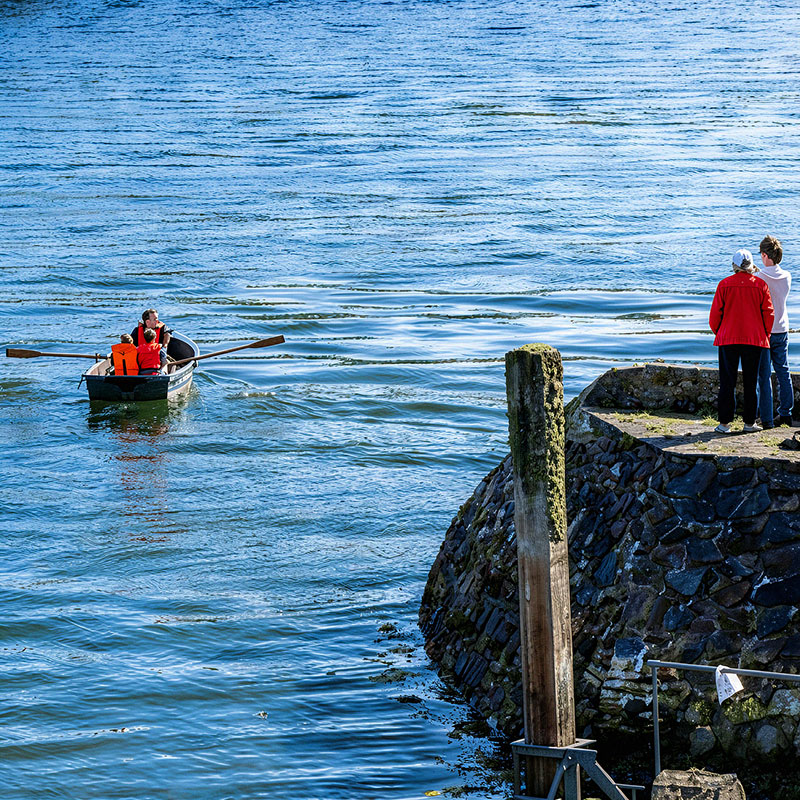 Row boat at melfort