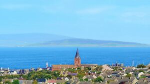kirkwall town centre orkney capital